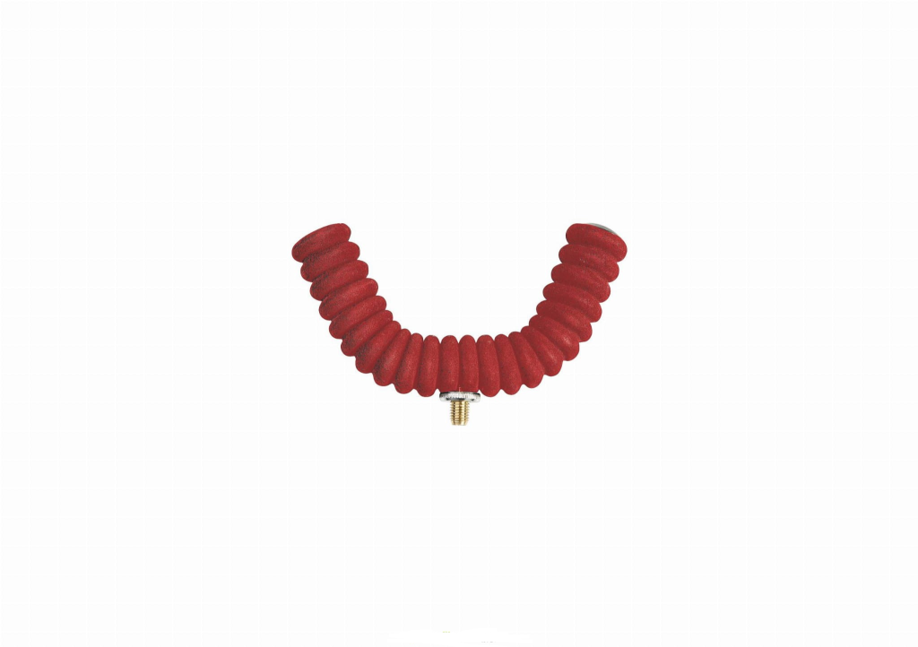 Prednji / zadnji držač štapova GST “V” CARBO RED  16cm