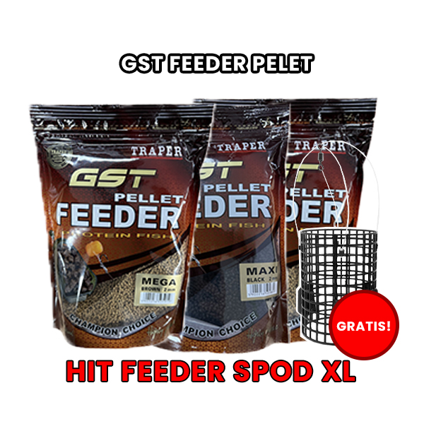 GST Feeder pelet / HIT Feeder SPOD XL