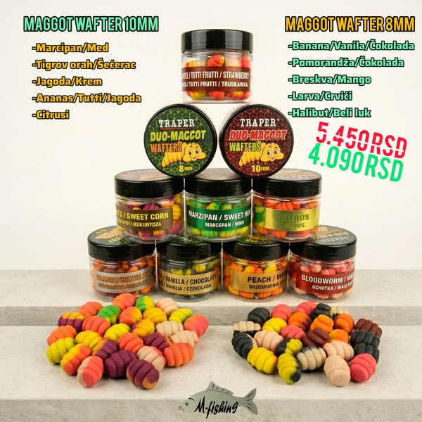Maggot Wafter Paket – TOP 10 aroma