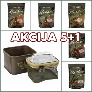 AKCIJA – MF peleti 2mm   / 5 kom + 1kom /  posuda sa mrežicom za pelete