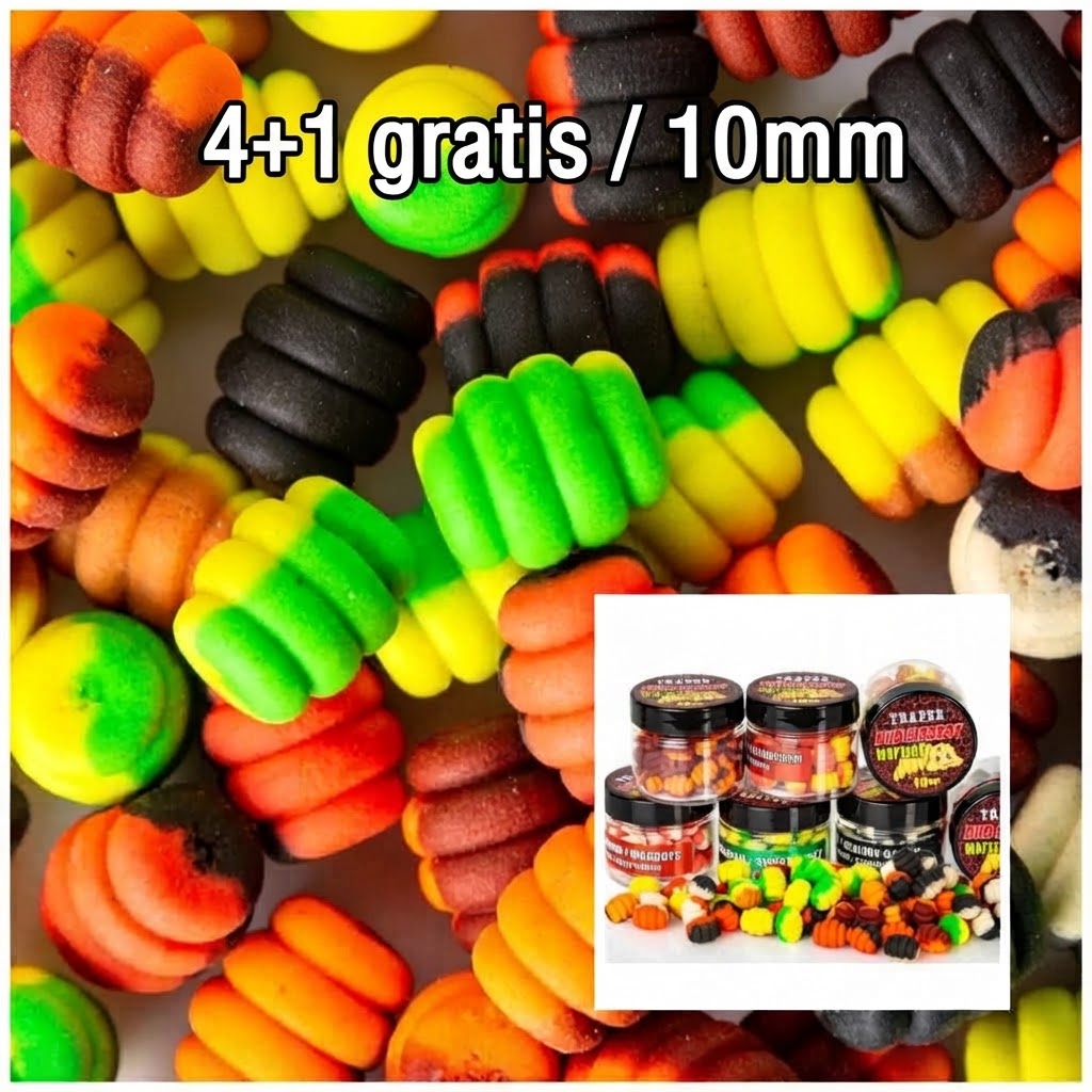 DUO Maggot Wafters 10mm   4+1 GRATIS