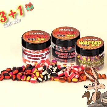 TRAPER – DUO Mini-Wafter 6mm / 3+1 GRATIS /
